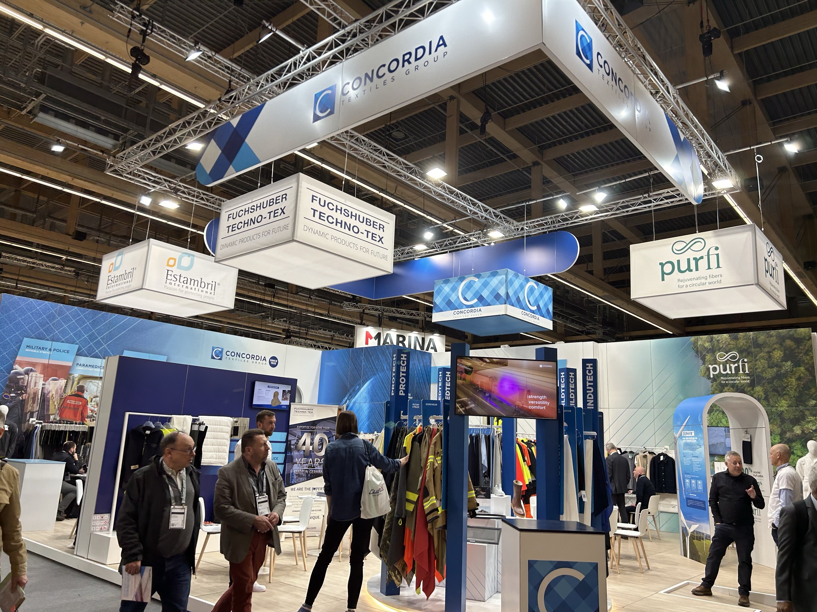 Exchange and exploration at techtextil 2024